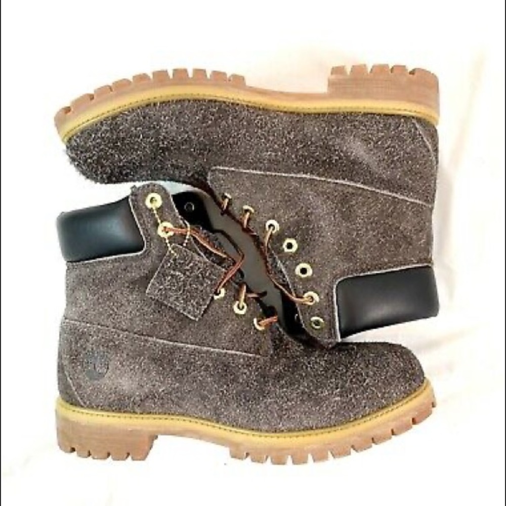 Timberland 6-Inch Premium Dark Brown Suede Boots
